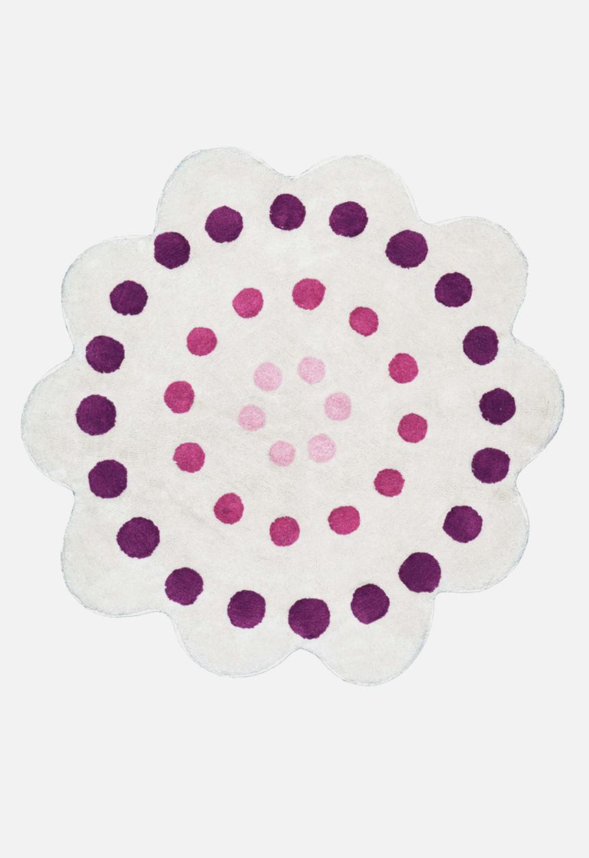Sixth Floor - Flora kids rug - purple