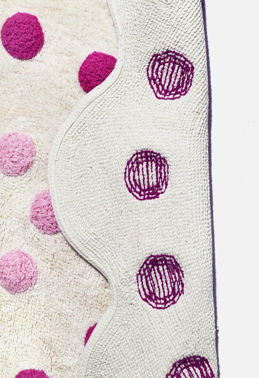 Sixth Floor - Flora kids rug - purple