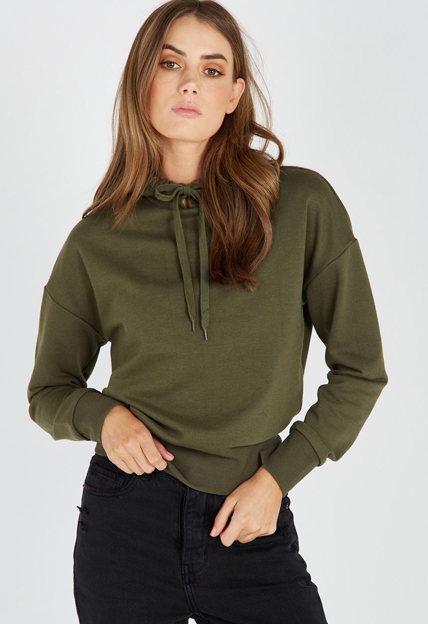 Supré  - Olivia hoodie - khaki