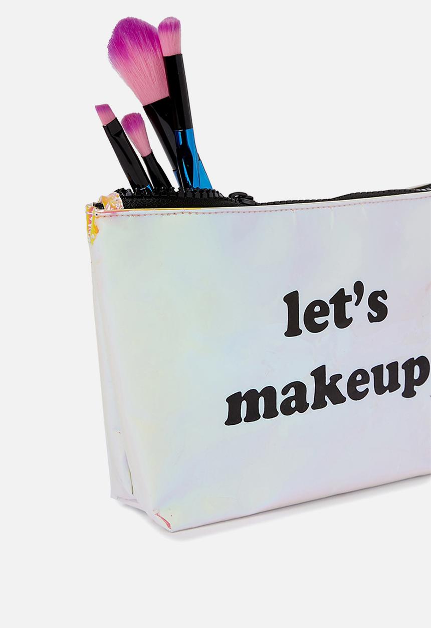Supré  - Goto beauty pouch - holographic make up 