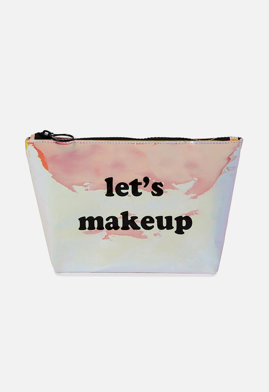 Supré  - Goto beauty pouch - holographic make up 