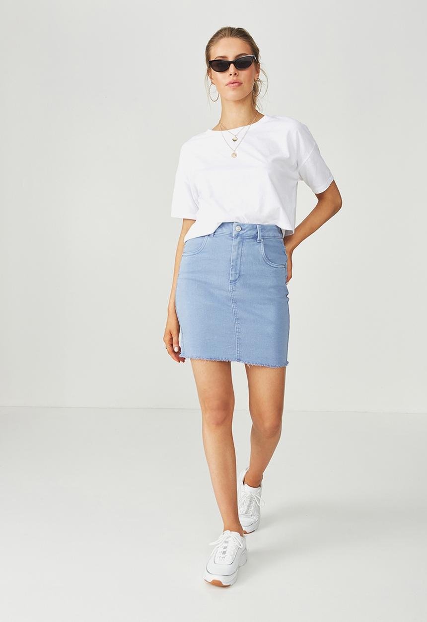 Supré  - The charmed mini skirt - sunset blue