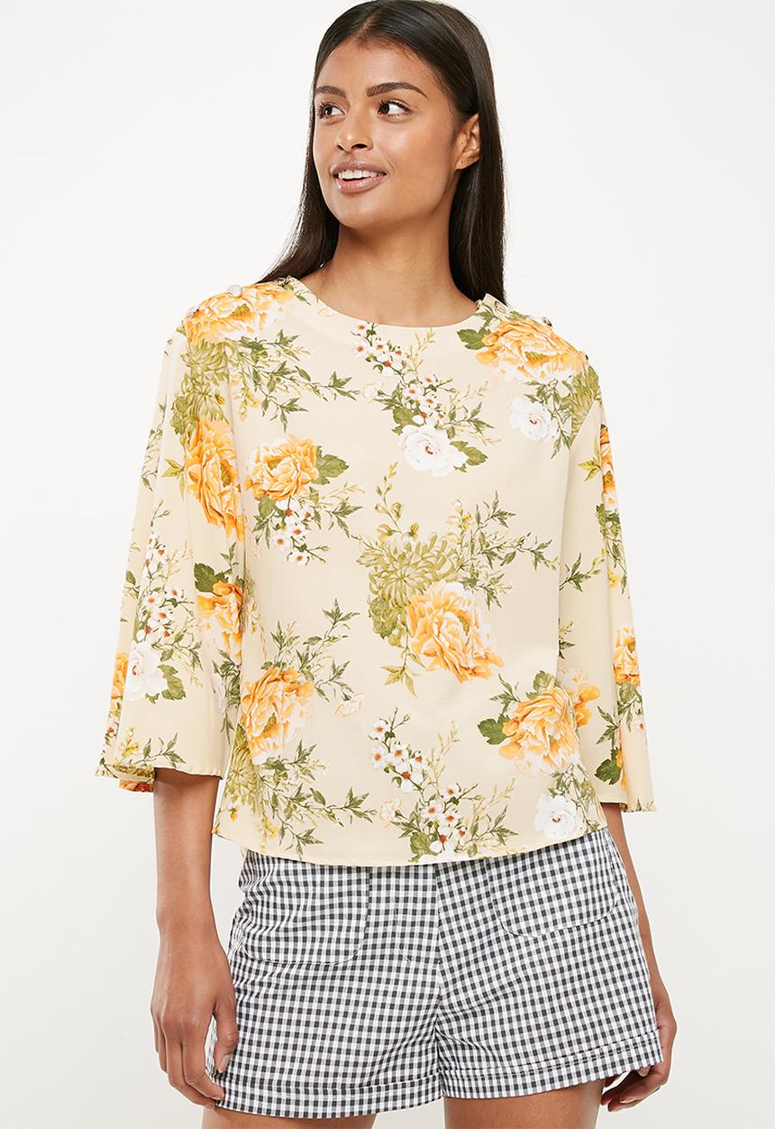 Superbalist - Button detail blouse - multi