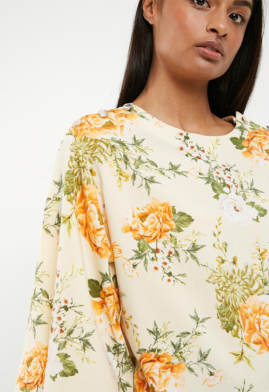Superbalist - Button detail blouse - multi