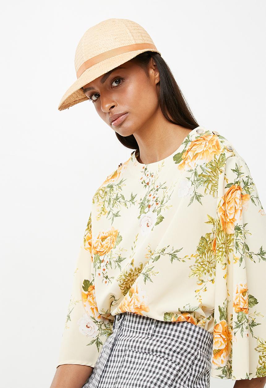 Superbalist - Straw peacap - natural