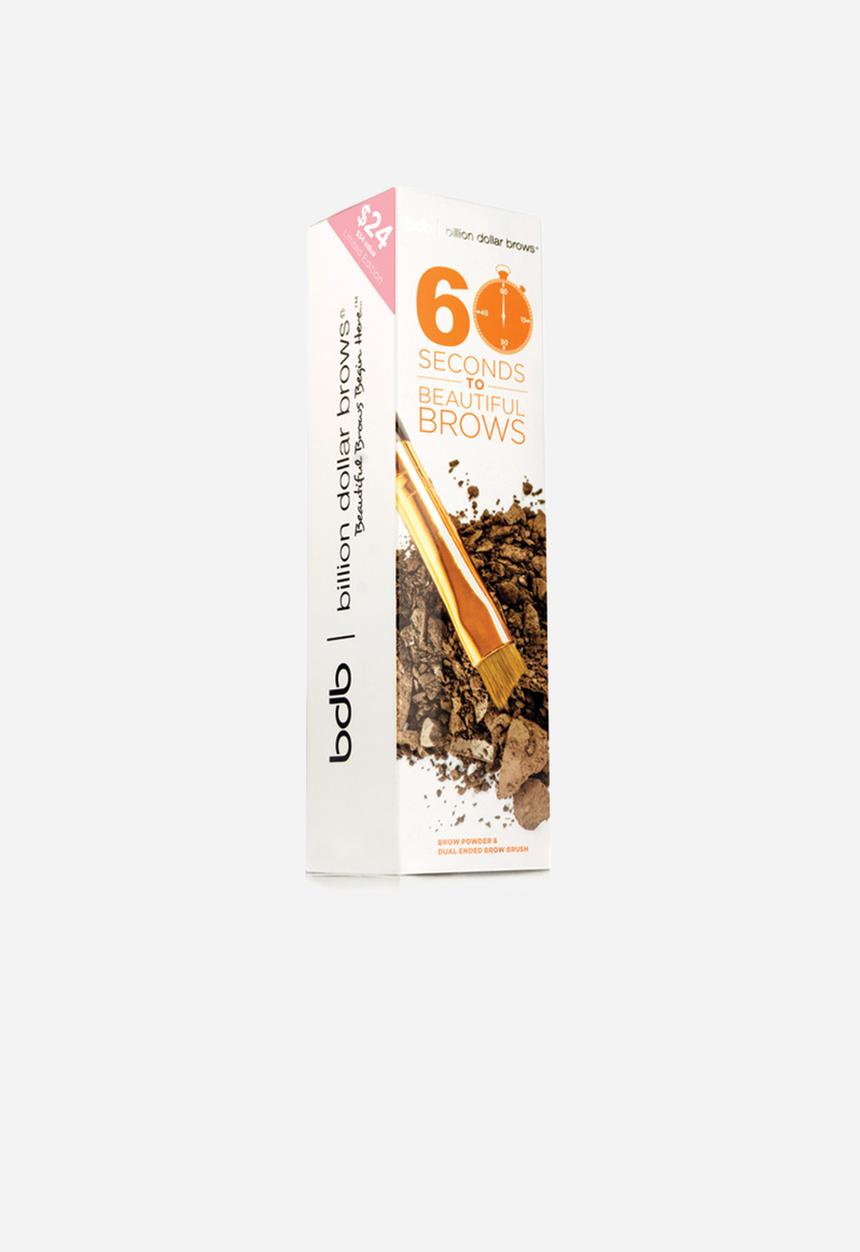 Billion Dollar Brows - 60 Seconds to beautiful brows brow powder - taupe