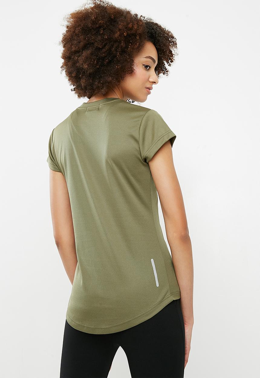 dailyfriday - Birds eye t-shirt - khaki