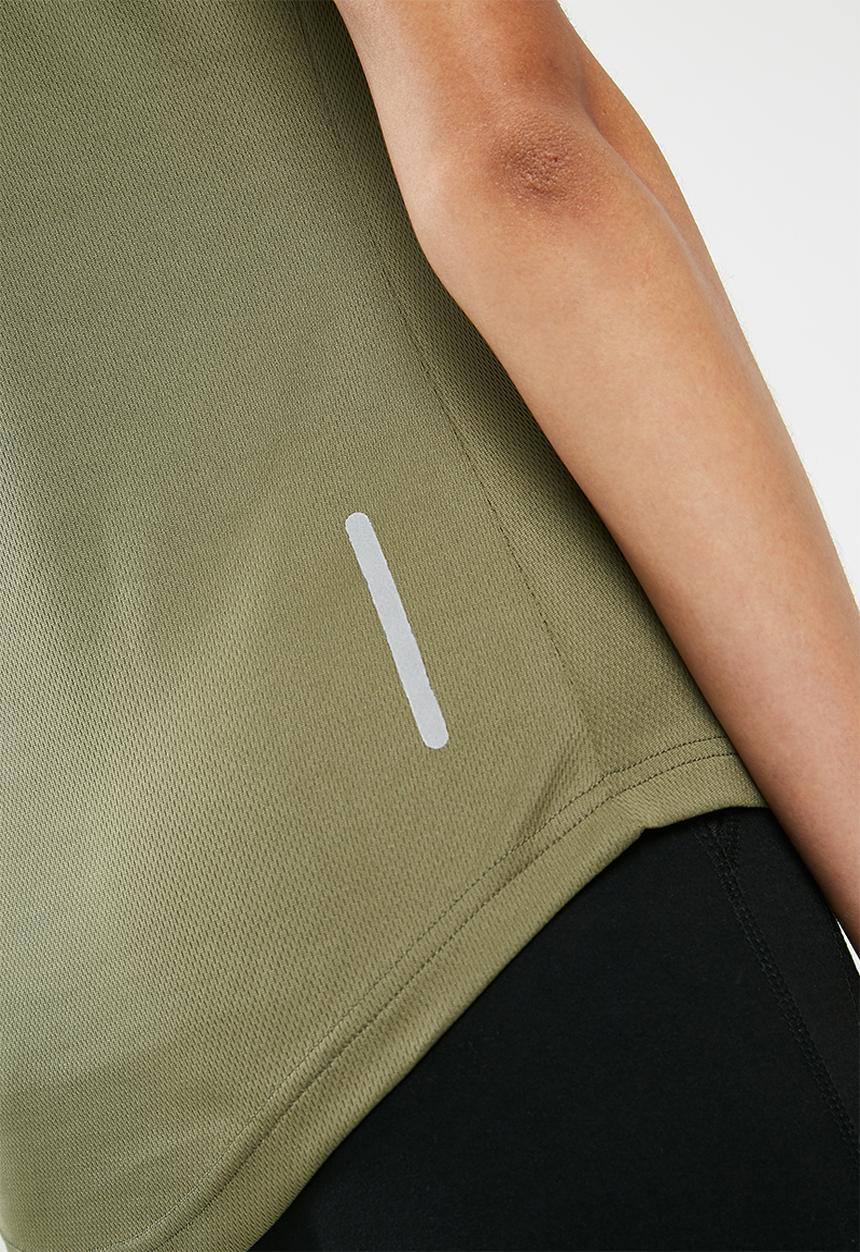 dailyfriday - Birds eye t-shirt - khaki
