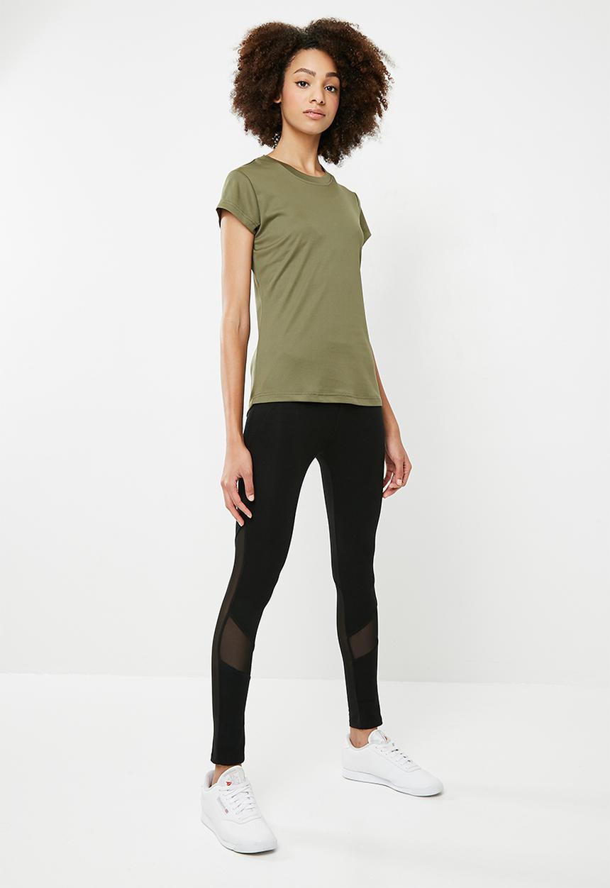 dailyfriday - Birds eye t-shirt - khaki