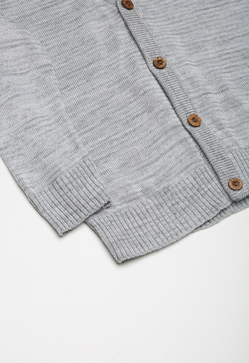 Superbalist - Two stripe cardi - grey 