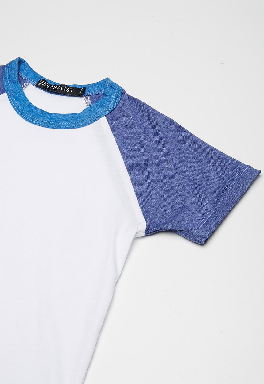 Superbalist - Kids boys 2 pack raglan tee - multi 