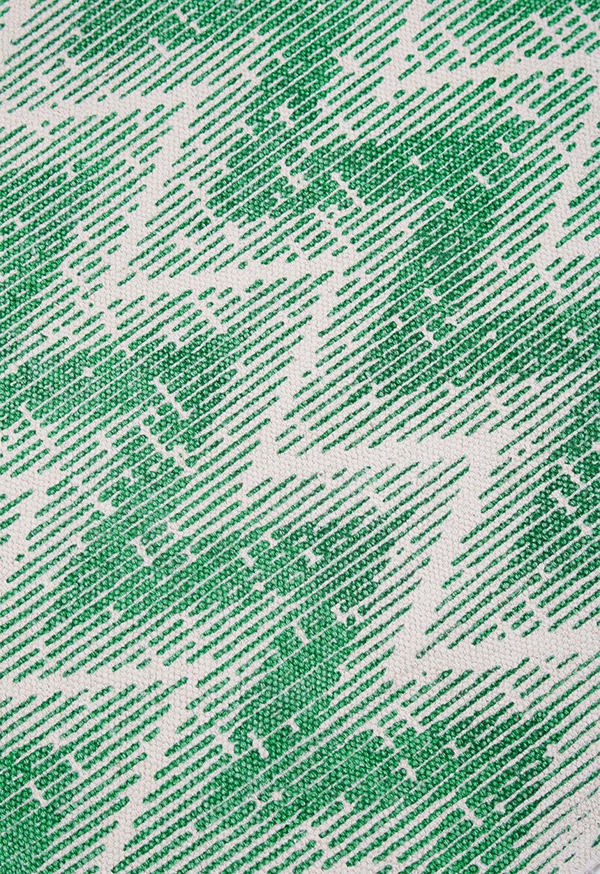 Sixth Floor - Atzi woven runner - green