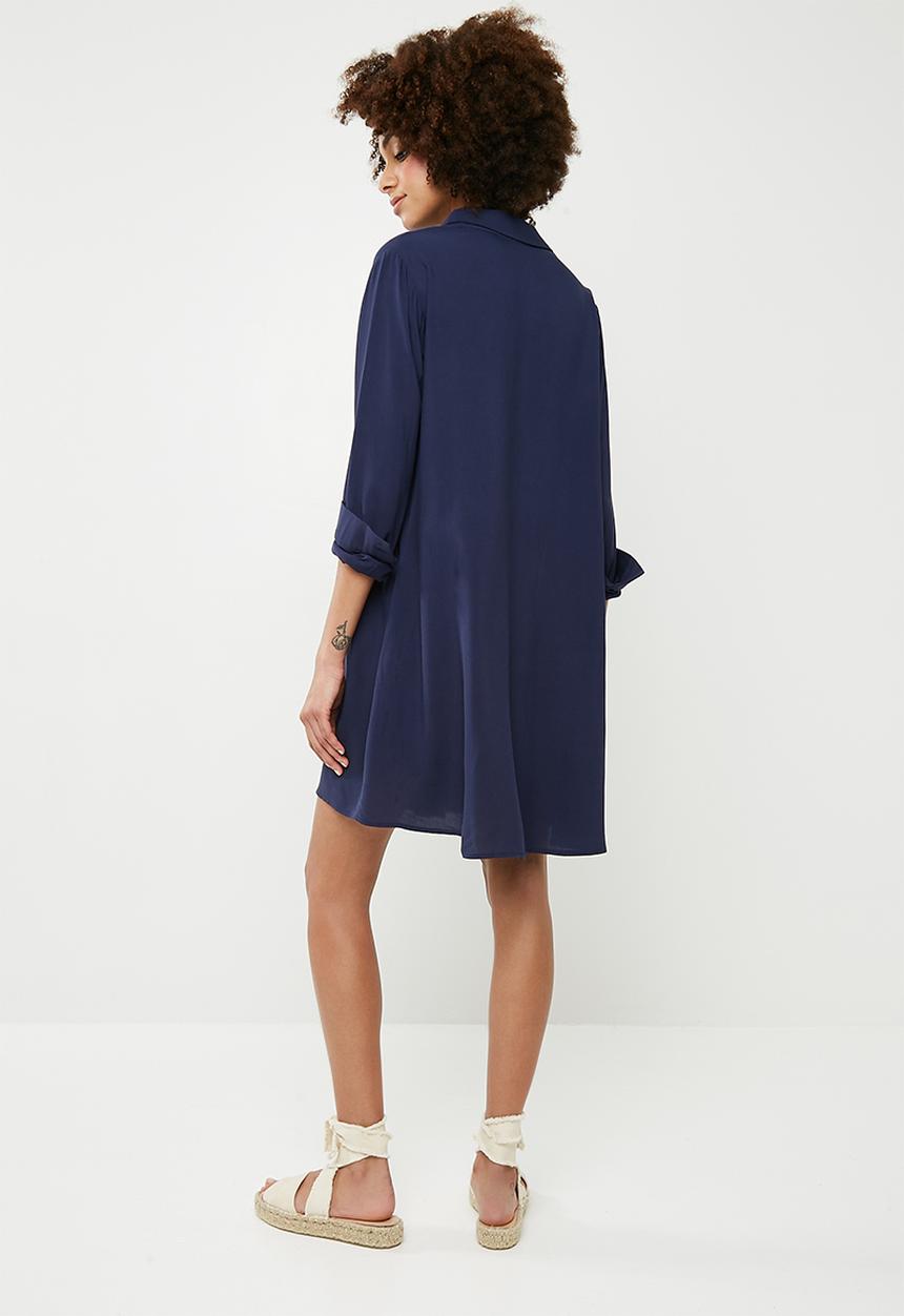 Superbalist - Button down shirt dress - navy 