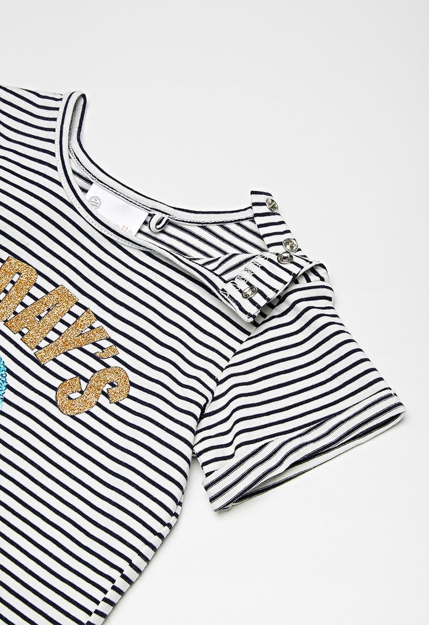 Cotton On - License ginger tee - black & white 