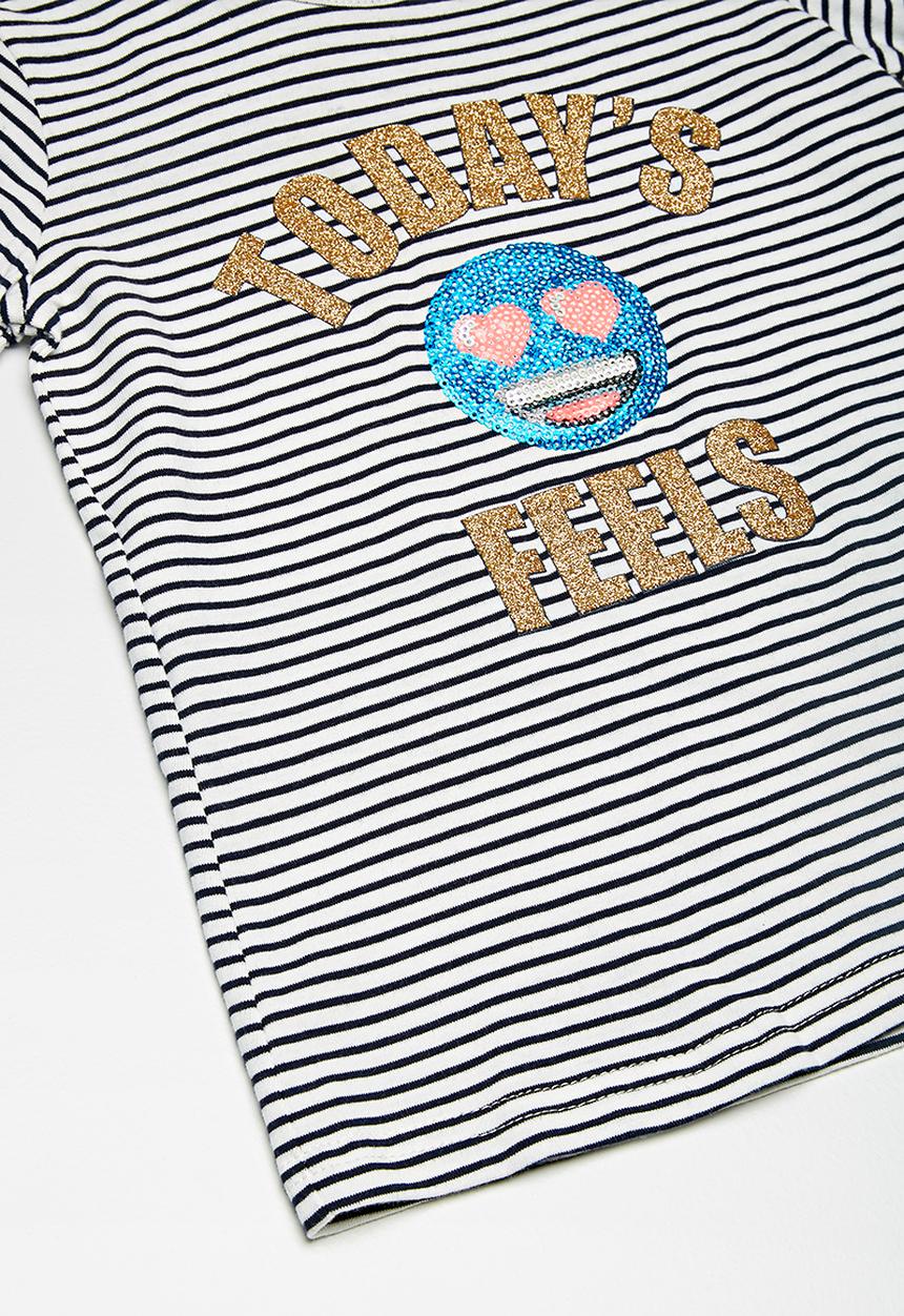 Cotton On - License ginger tee - black & white 
