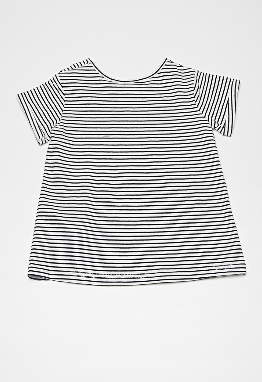 Cotton On - License ginger tee - black & white 