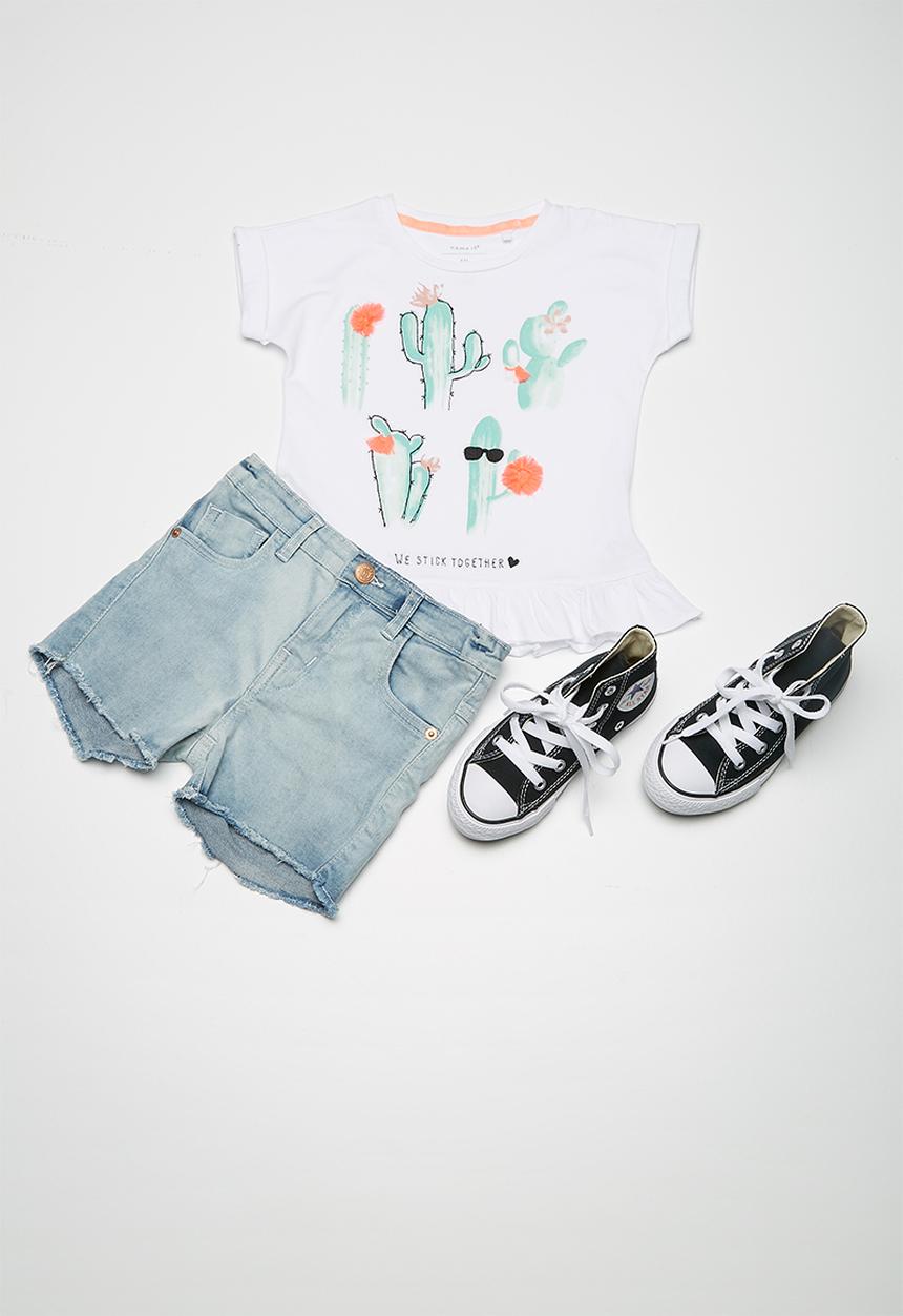 Name It - Erlise top - white 