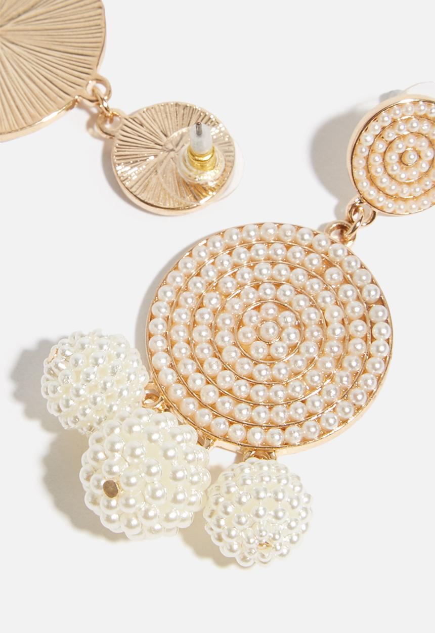 Superbalist - Kate pearl earrings - cream