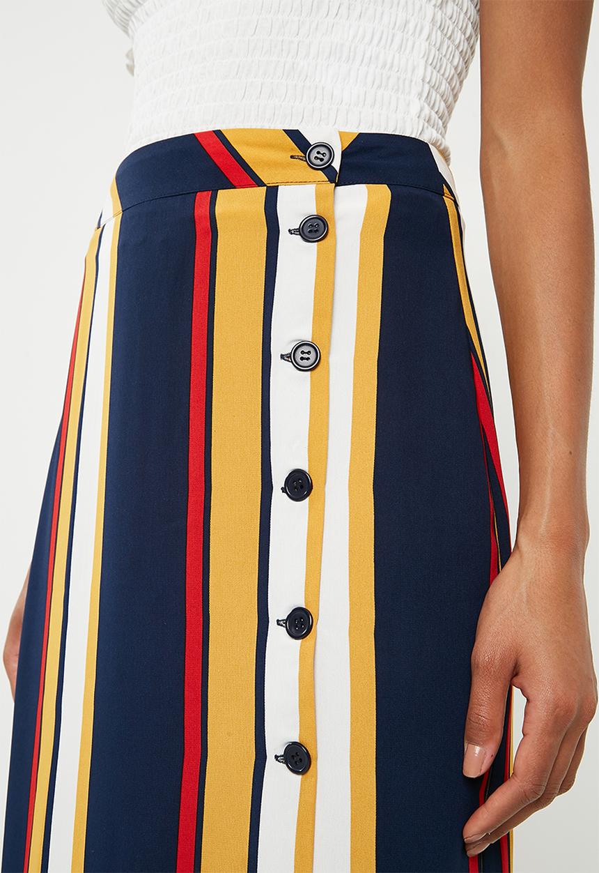 Superbalist - Button up pencil skirt - multi 