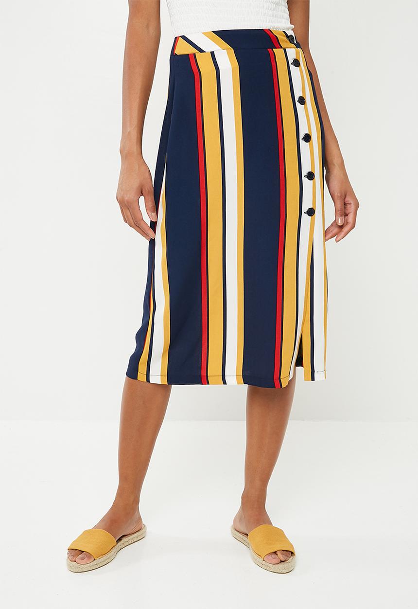 Superbalist - Button up pencil skirt - multi 