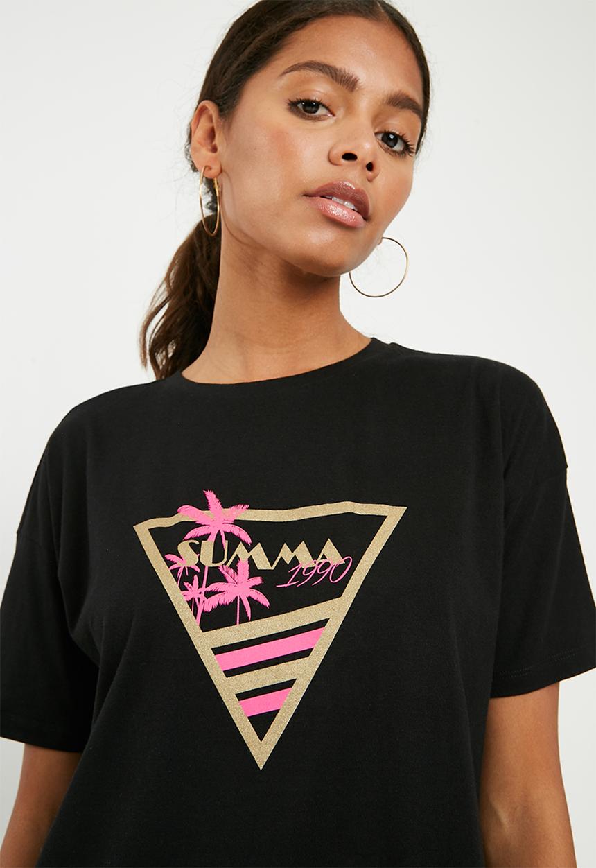 Superbalist - Summa 1990 graphic tee - black 