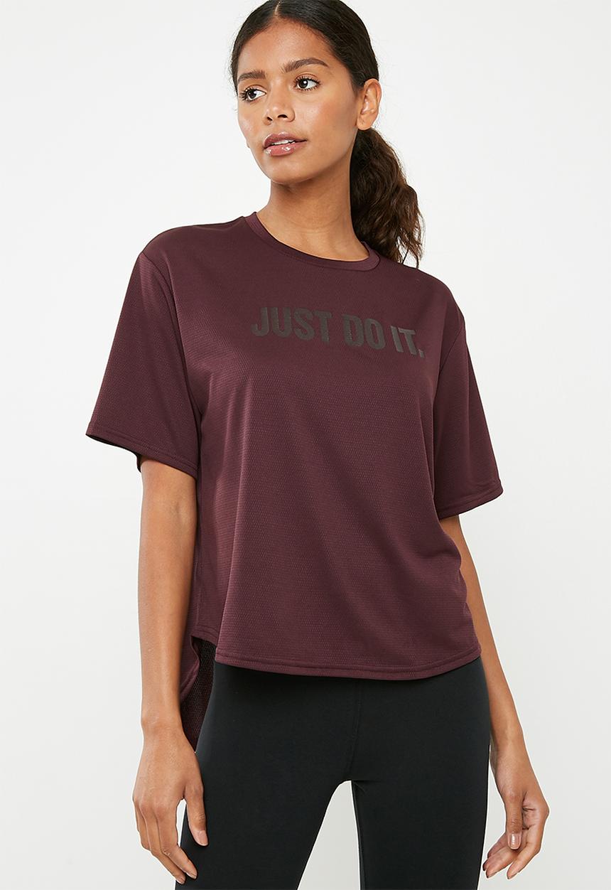 Nike - Dry tee - burgundy