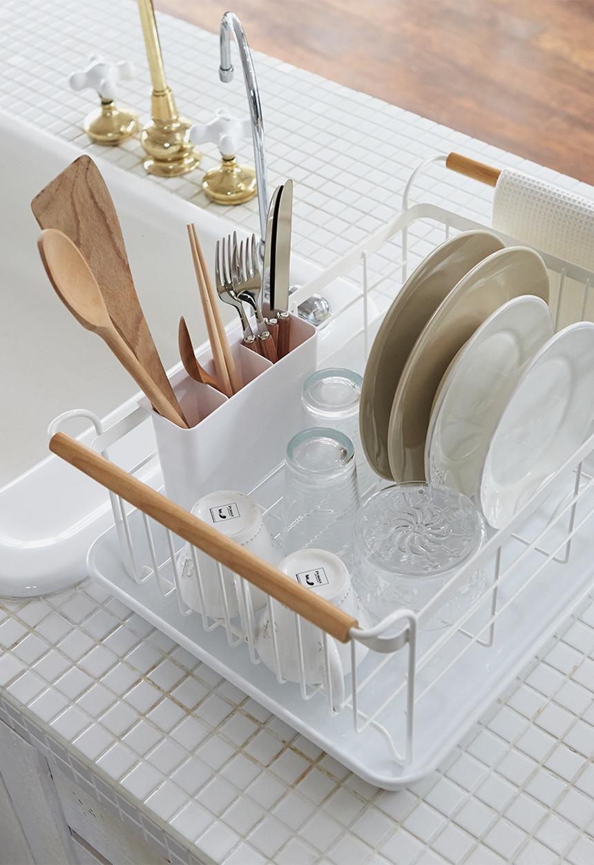 Yamazaki - Tosca dish drainer - white