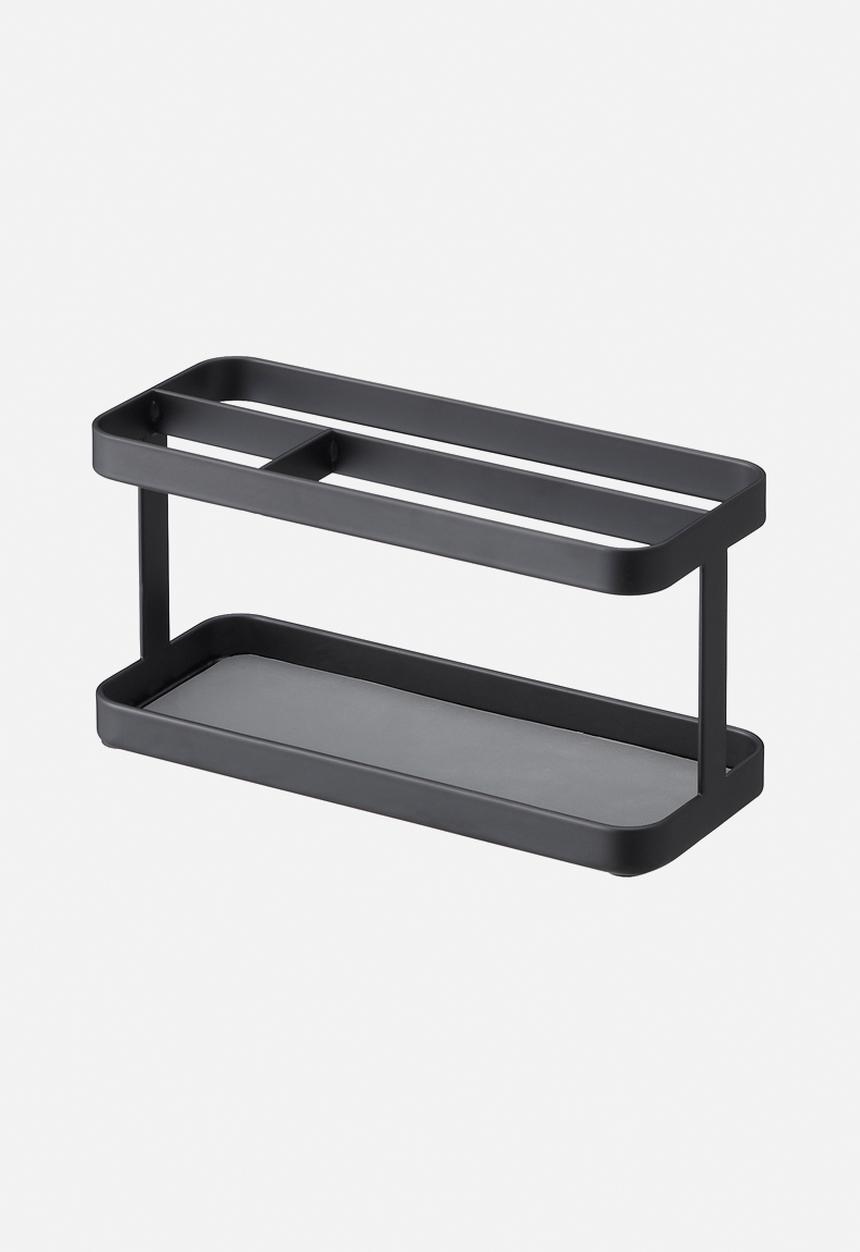 Yamazaki - Tower tablet & remote control rack - black