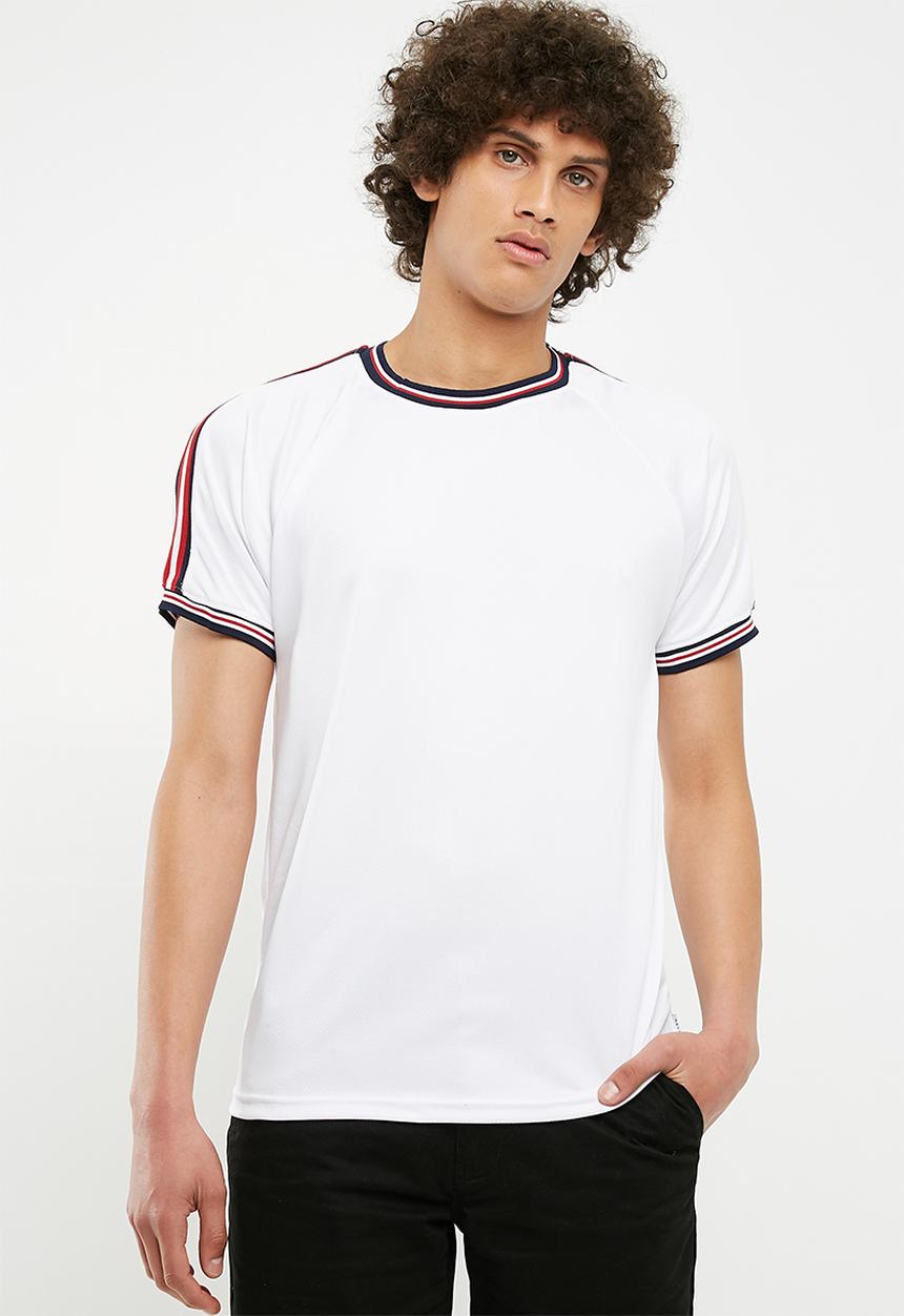 Bellfield - Retro sports tee - white 