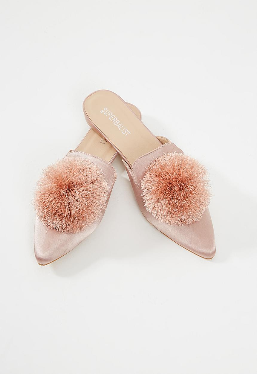 Superbalist - Pam flat mule - pink 
