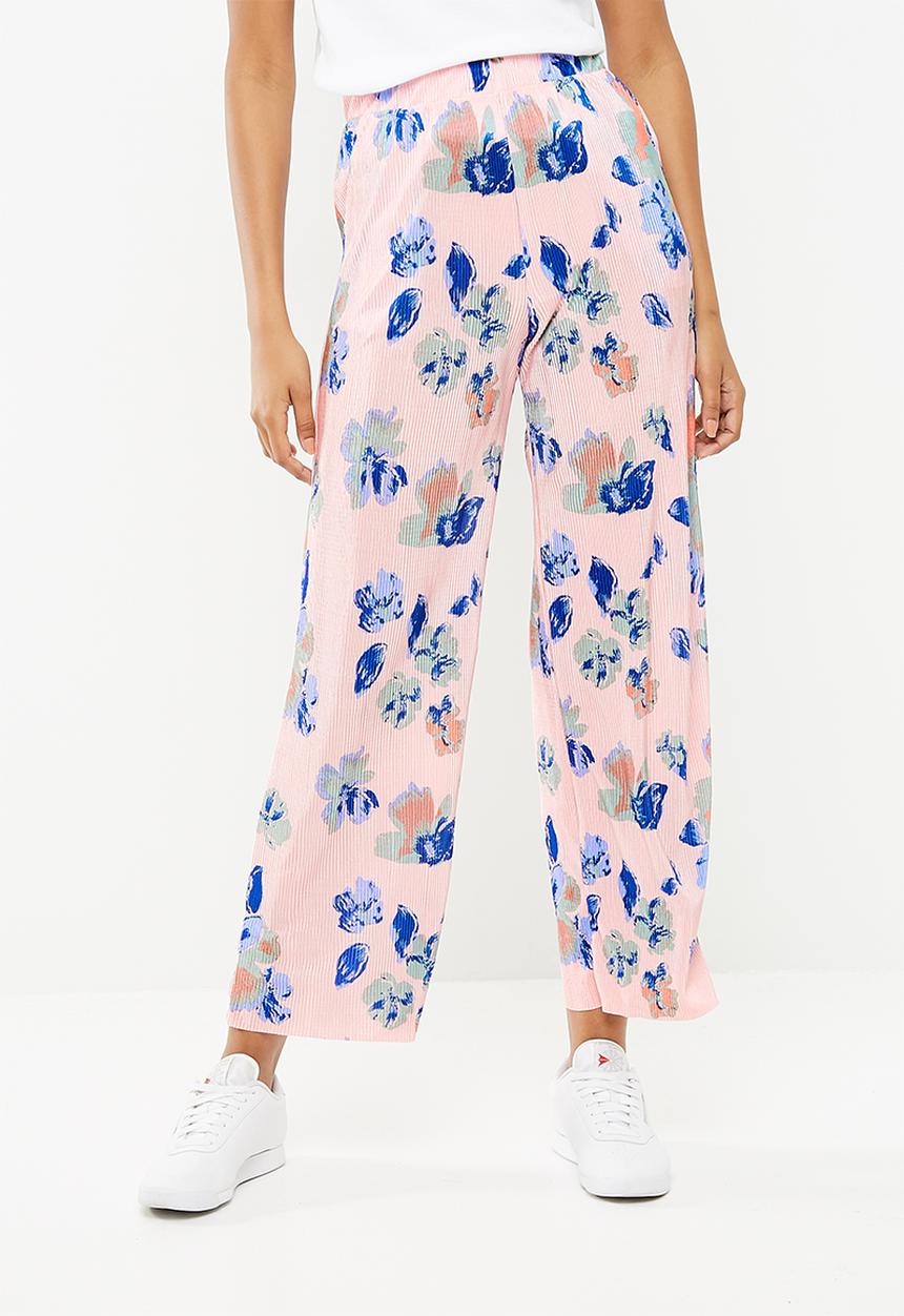Jacqueline de Yong - Cita pants - pink & blue