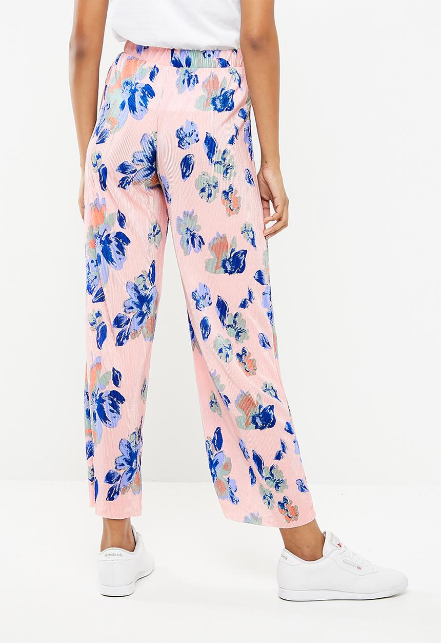 Jacqueline de Yong - Cita pants - pink & blue