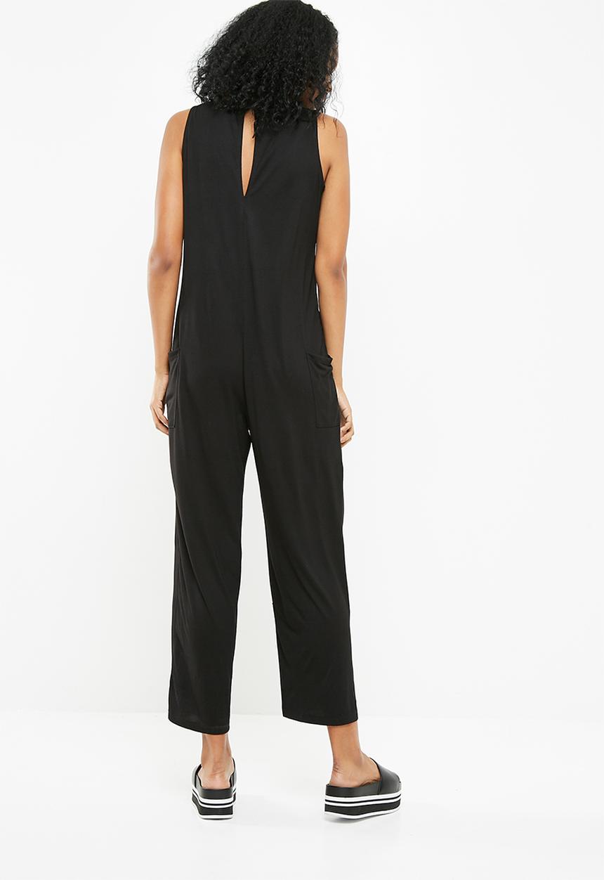 Noisy May - Ines wide jumpsuit - black