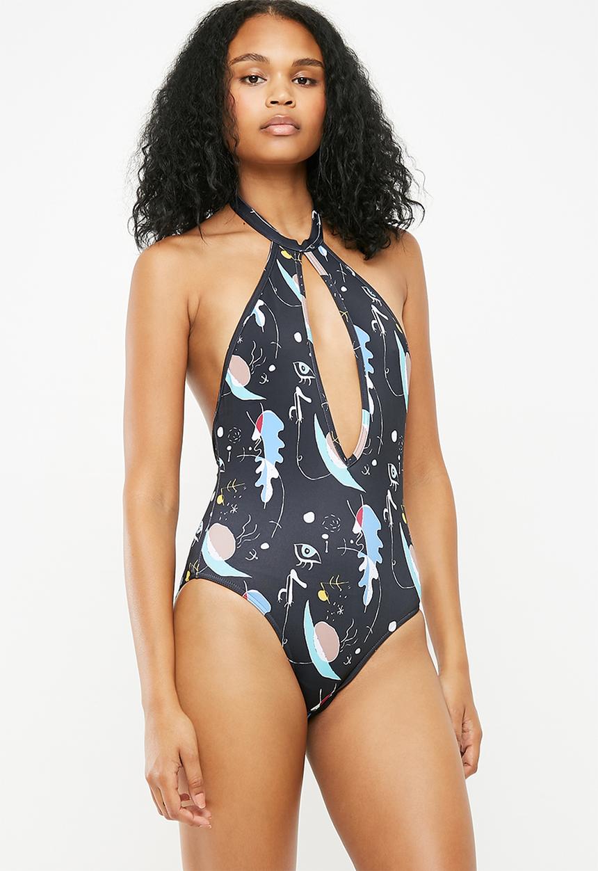 BeachCult - Pandora onepiece - black 