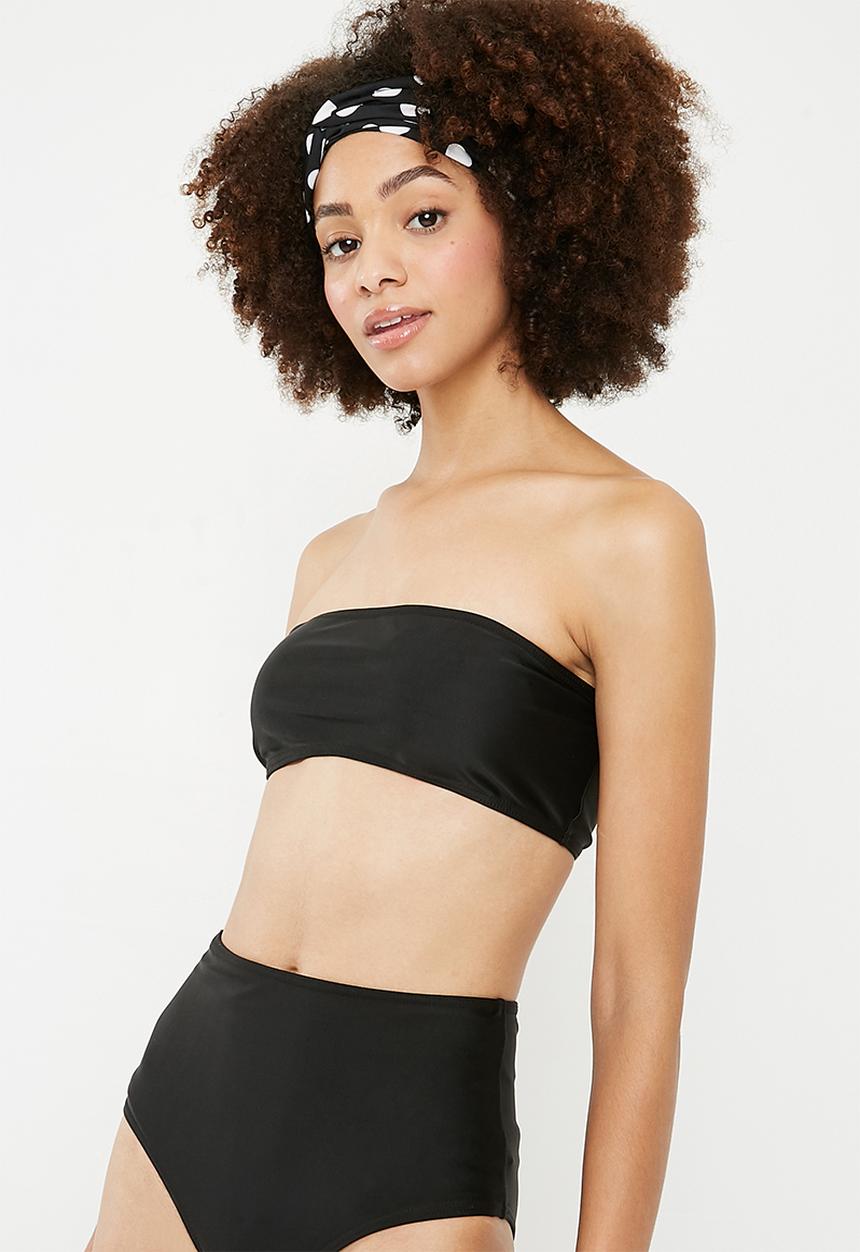 Superbalist - Kate bandeau top - black 