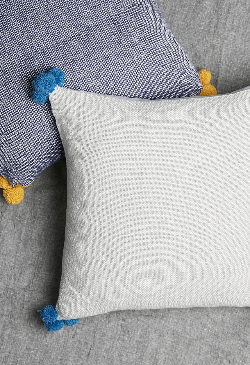 Sixth Floor - Cosmo cushion cover - grey & blue