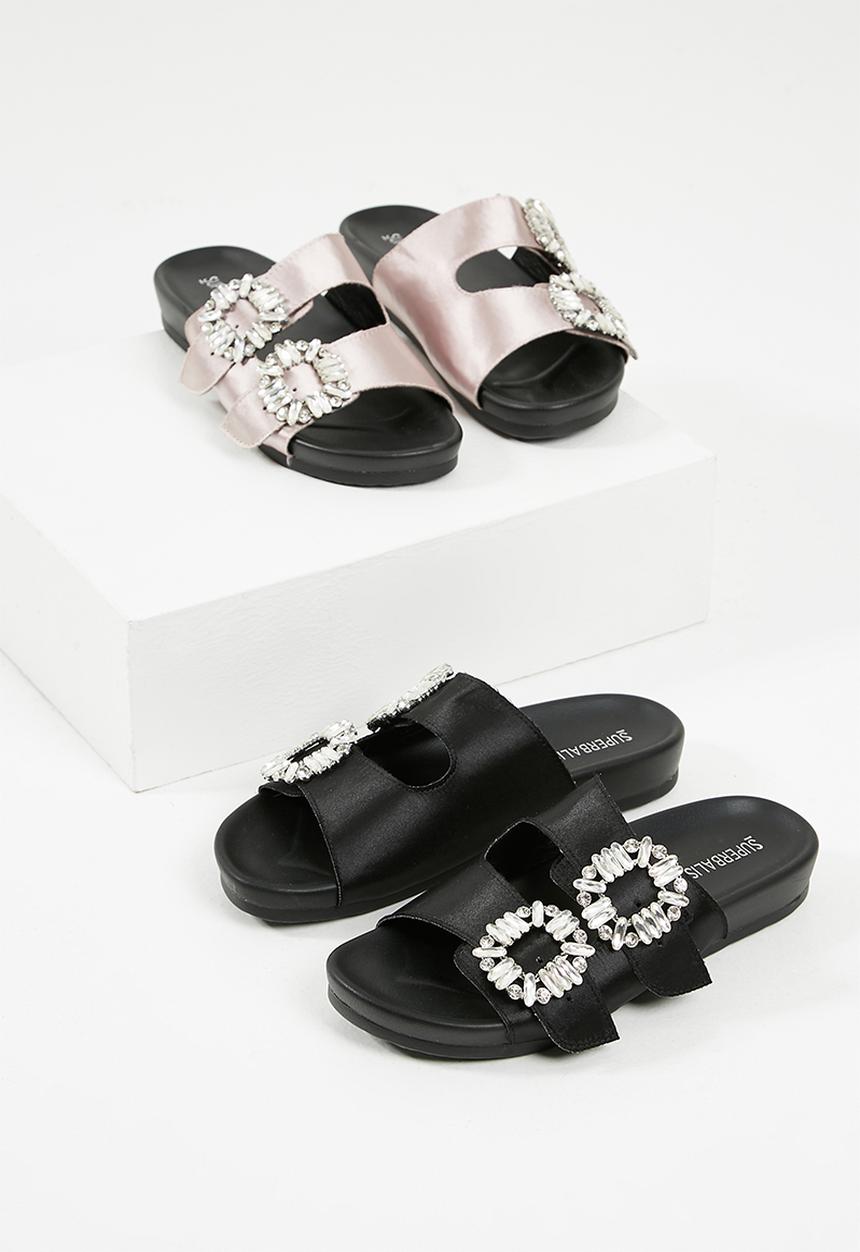 Superbalist - Celia jewelled slide - pink