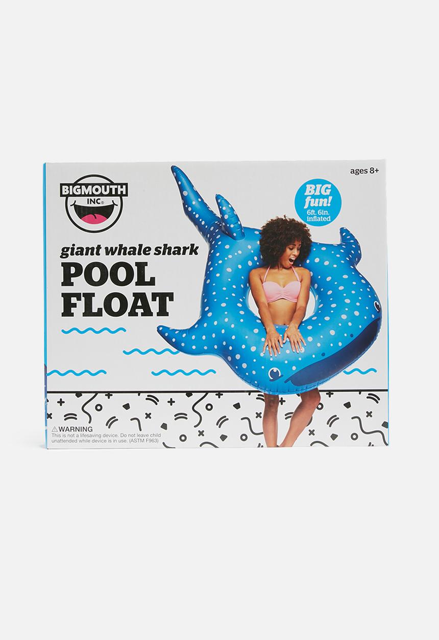 Big Mouth - Whale shark pool float - blue