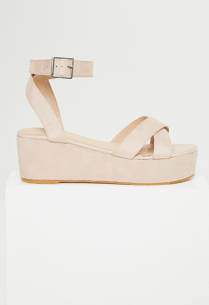 Superbalist - Khanya mid flatform  - pink 