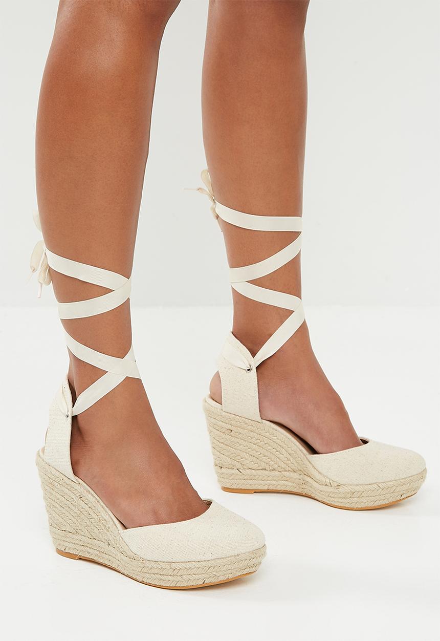 Superbalist - Christia espadrille wedge - beige 