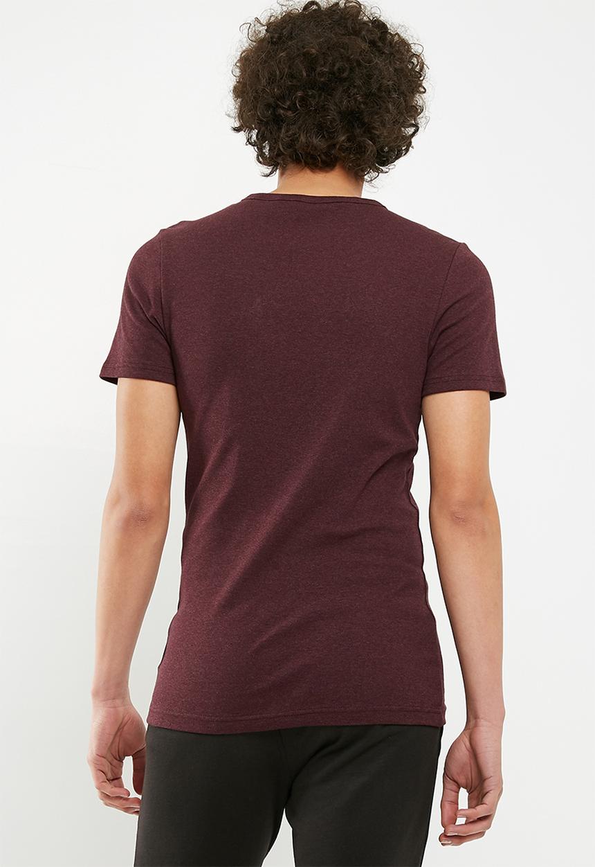 G-STAR - Drillon short sleeve tee - burgundy 