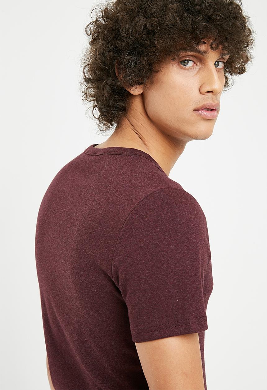 G-STAR - Drillon short sleeve tee - burgundy 