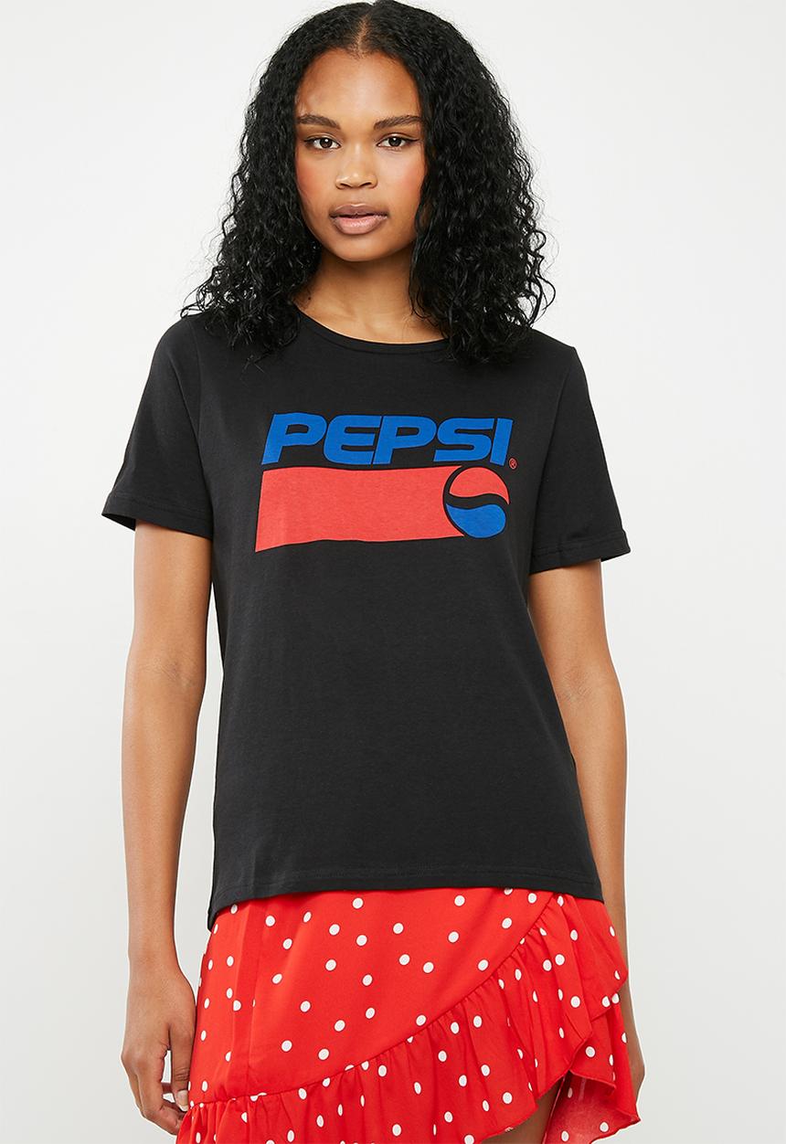 ONLY - Pepsi tee - black 