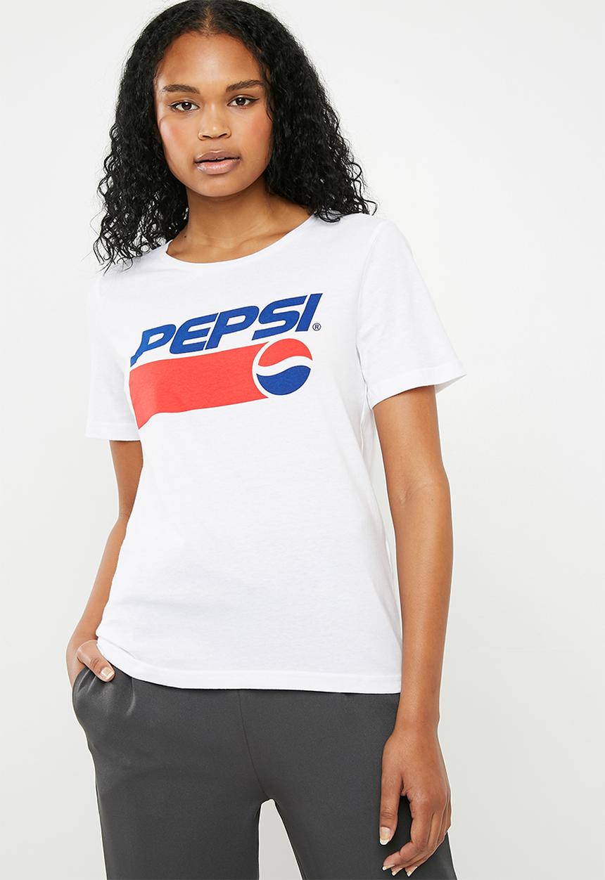 ONLY - Pepsi tee - white 