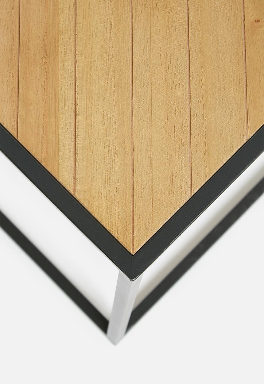Sixth Floor - Ortiz coffee table - black
