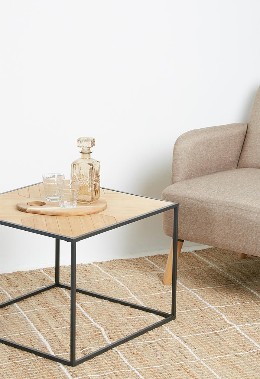 Sixth Floor - Ortiz coffee table - black