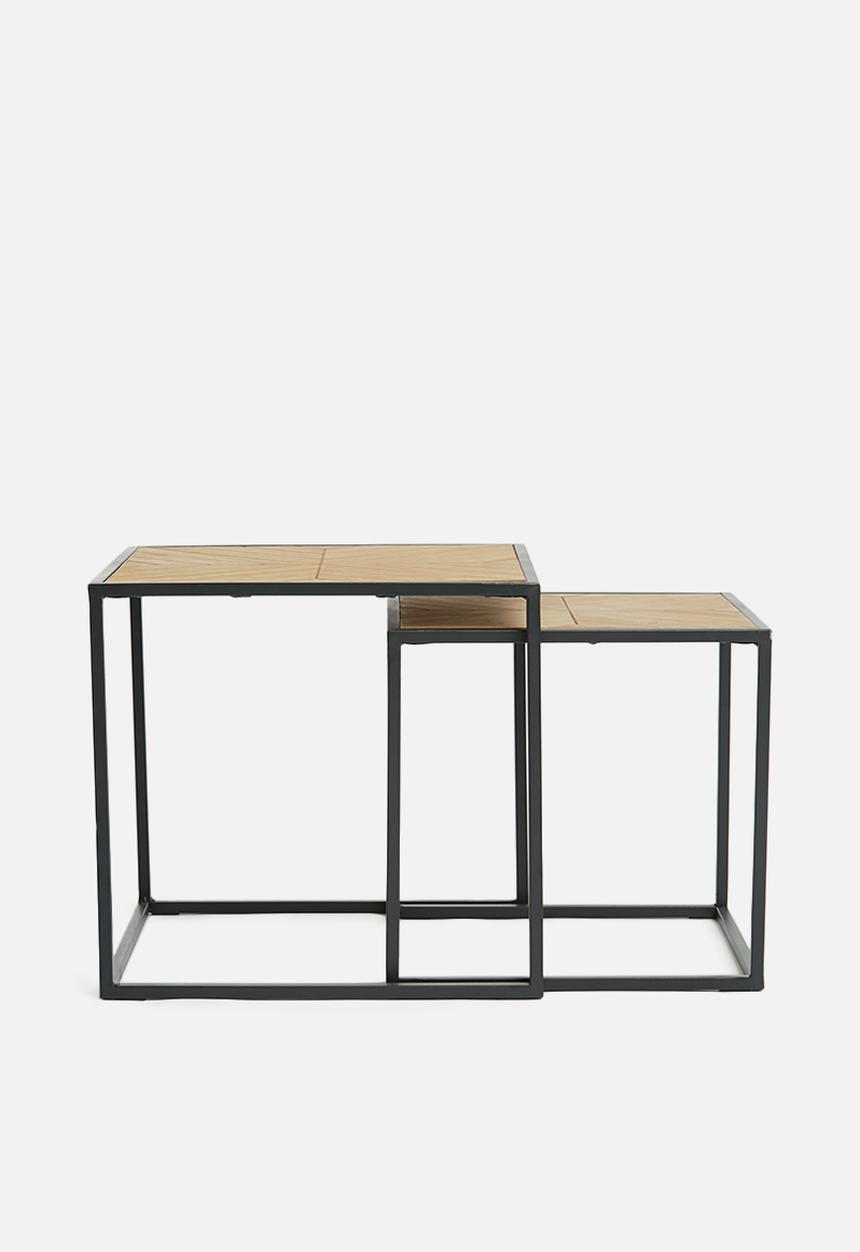 Sixth Floor - Ortiz nest tables - black