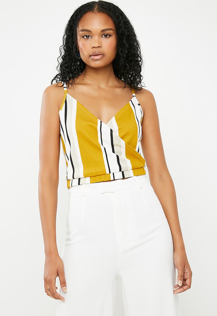 Superbalist - Knit cross over cami - multi 