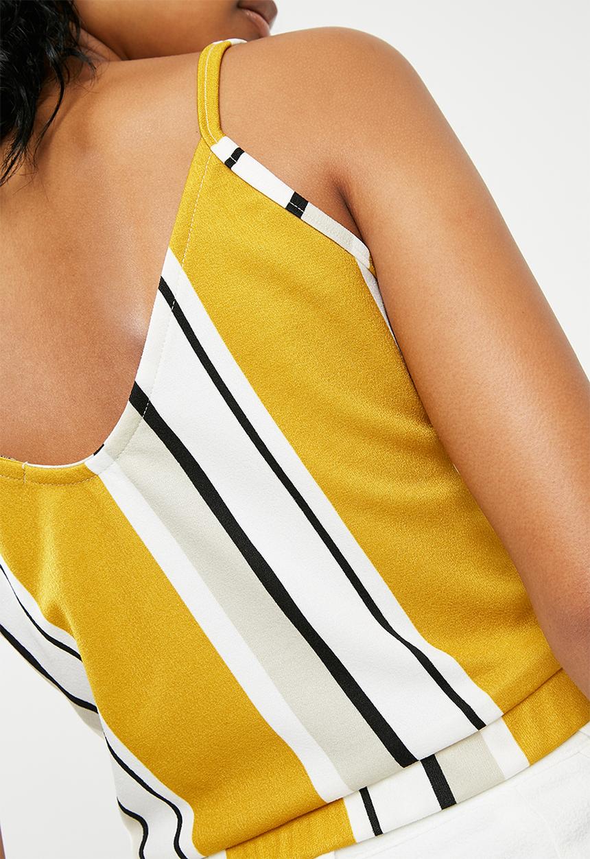 Superbalist - Knit cross over cami - multi 
