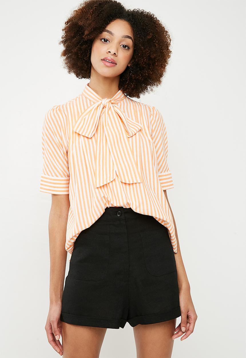 Vero Moda - Nicole 2/4 tie shirt - mulit